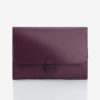 Karl Ikat briefcase purple Caroline De Marchi