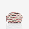 Vali Africa pouch raffia and leather Caroline De Marchi