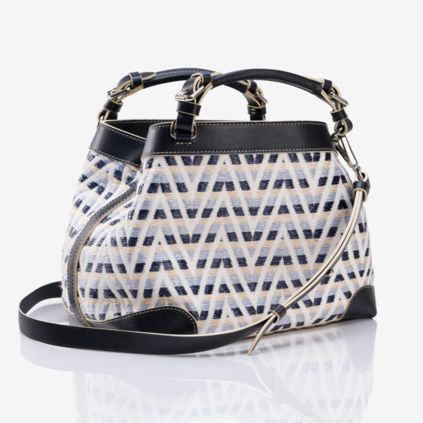 Cubo africa raffia bag Caroline De Marchi