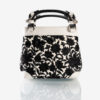 Cubo lindo floral black bag Caroline De Marchi