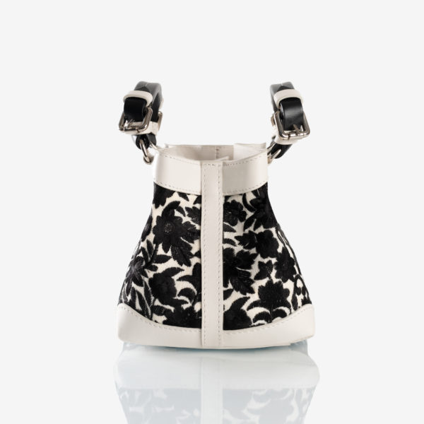 Cubo lindo floral black bag Caroline De Marchi