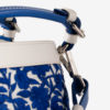 Cubo lindo floral blue bag Caroline De Marchi