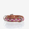 Jaipur fushia dog collar Caroline De Marchi