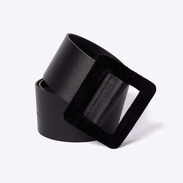 Velvet belt Caroline De Marchi