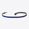 Jaipur Mitsu blue velvet dog leash Caroline De Marchi