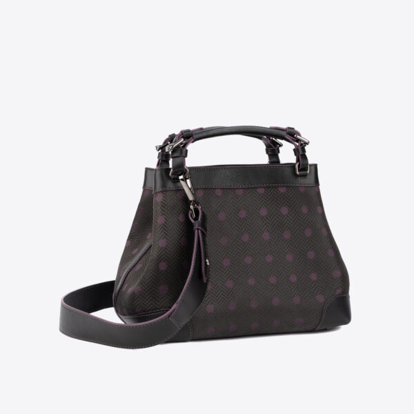 Cubo dots chevron bag Caroline De Marchi