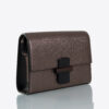 eka medio bag bronze caroline de marchi three quarter view