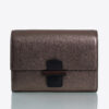 eka medio bag bronze caroline de marchi front view