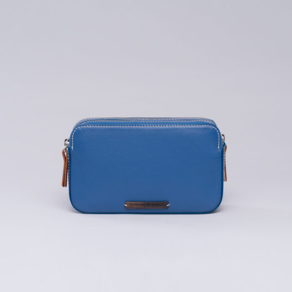 Hebe camera bag blue Caroline De Marchi