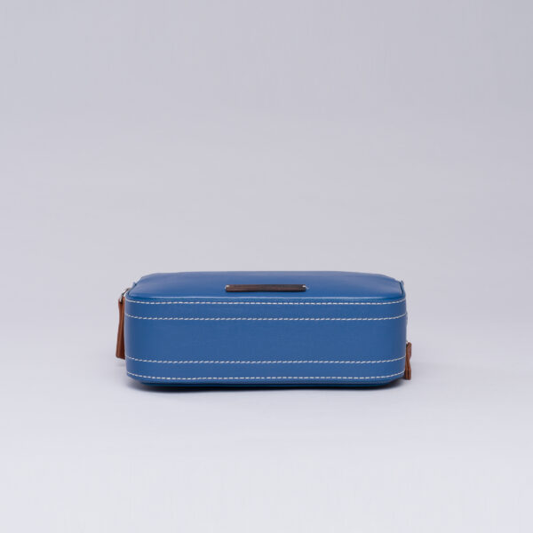 Hebe camera bag blue Caroline De Marchi