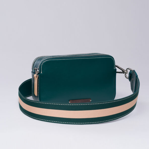 Hebe camera bag green Caroline De Marchi