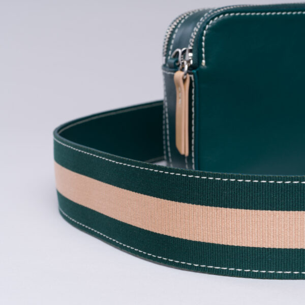 Hebe camera bag green Caroline De Marchi