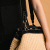 Cubo Demeter raffia bag Caroline De Marchi