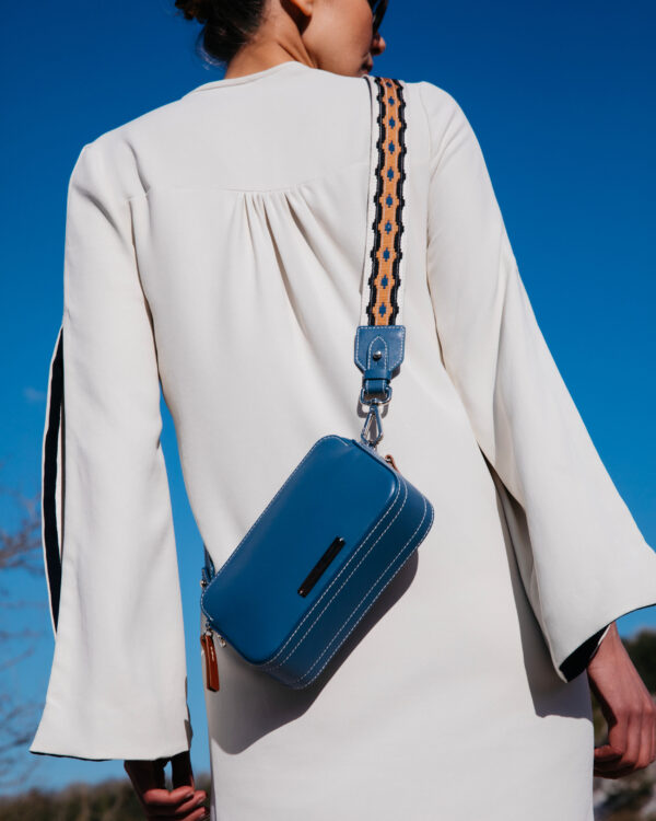 Bart Hebe blue bag Caroline De Marchi