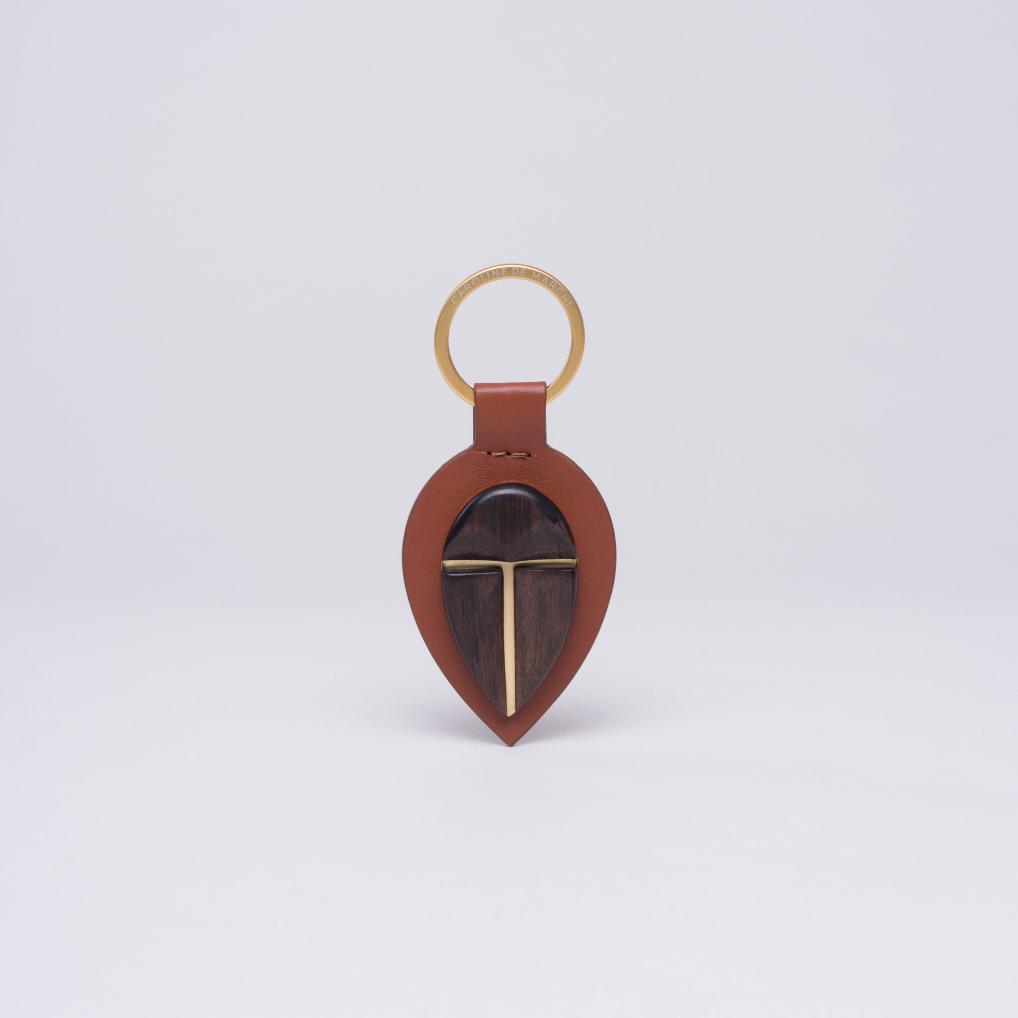 Kira Ia brown key holder Caroline De Marchi