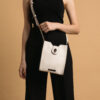 Raph Ariane white bag Caroline De Marchi