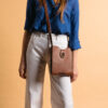 Raph Arian brown bag Caroline De Marchi