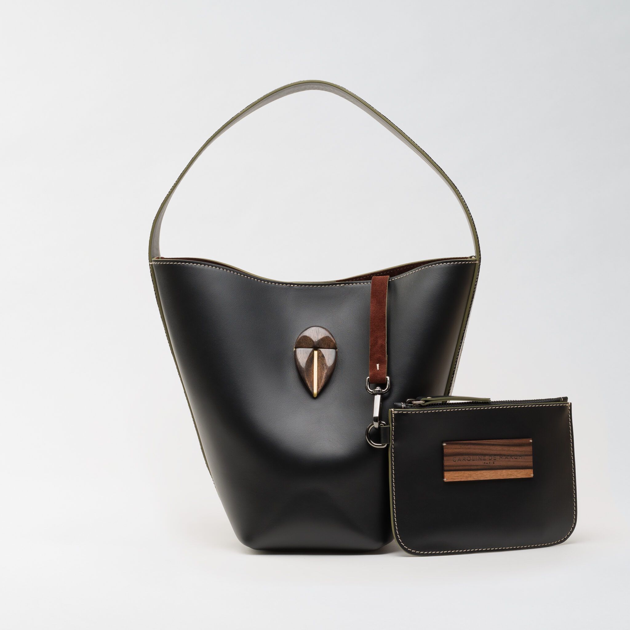 Babi Aredhel mini black bag Caroline De Marchi