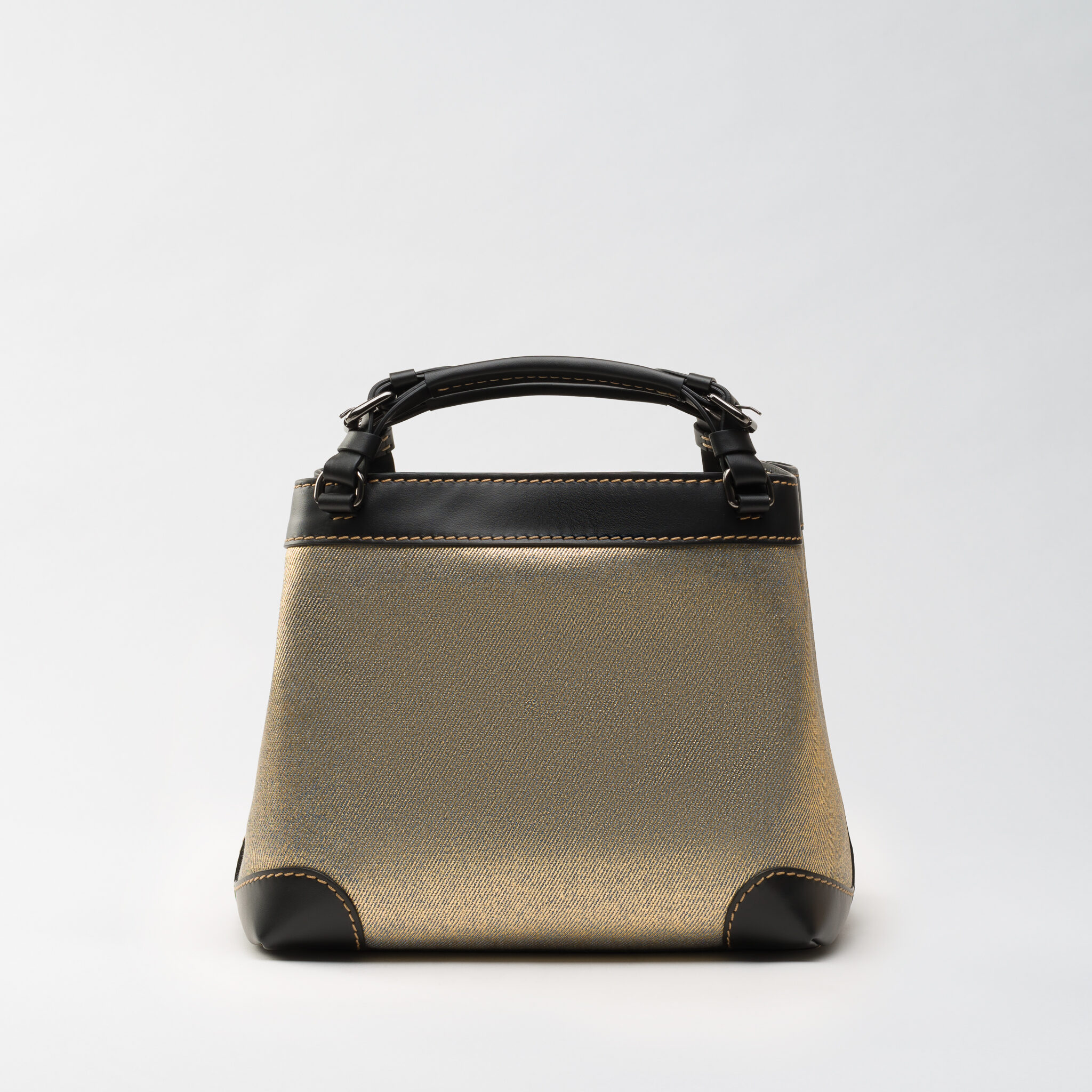 DENIM CUBE BAG (2COLORS)