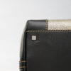 Cubo Amlach medium bag gold denim Caroline De Marchi