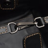 Cubo Amlach medium bag gold denim Caroline De Marchi