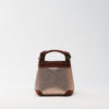 Cubo Luthien mini bag copper denim Caroline De Marchi