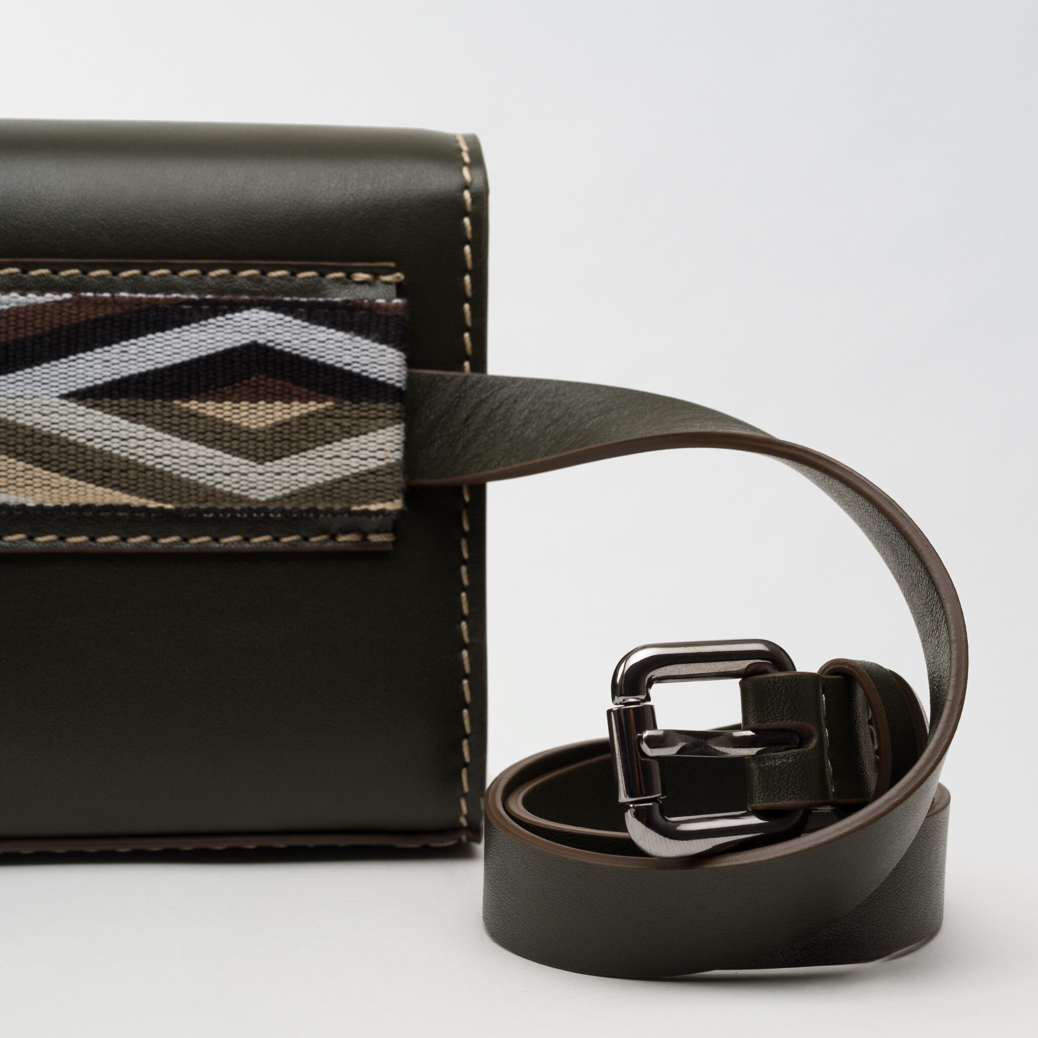 Reka Huldra mini bag green Caroline De Marchi