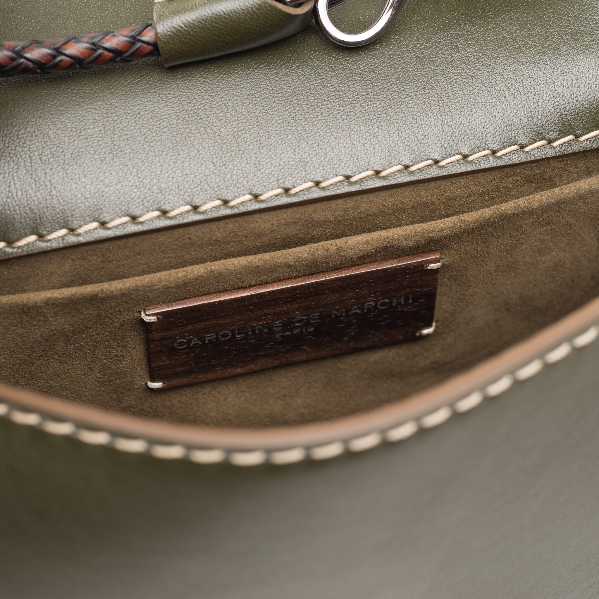 Reka Huldra mini bag green Caroline De Marchi