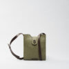 Raph Vanyar kaki leather bag Caroline De Marchi