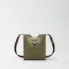 Raph Vanyar kaki leather bag Caroline De Marchi