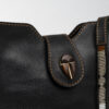 Raph Aheri black leather bag Caroline De Marchi