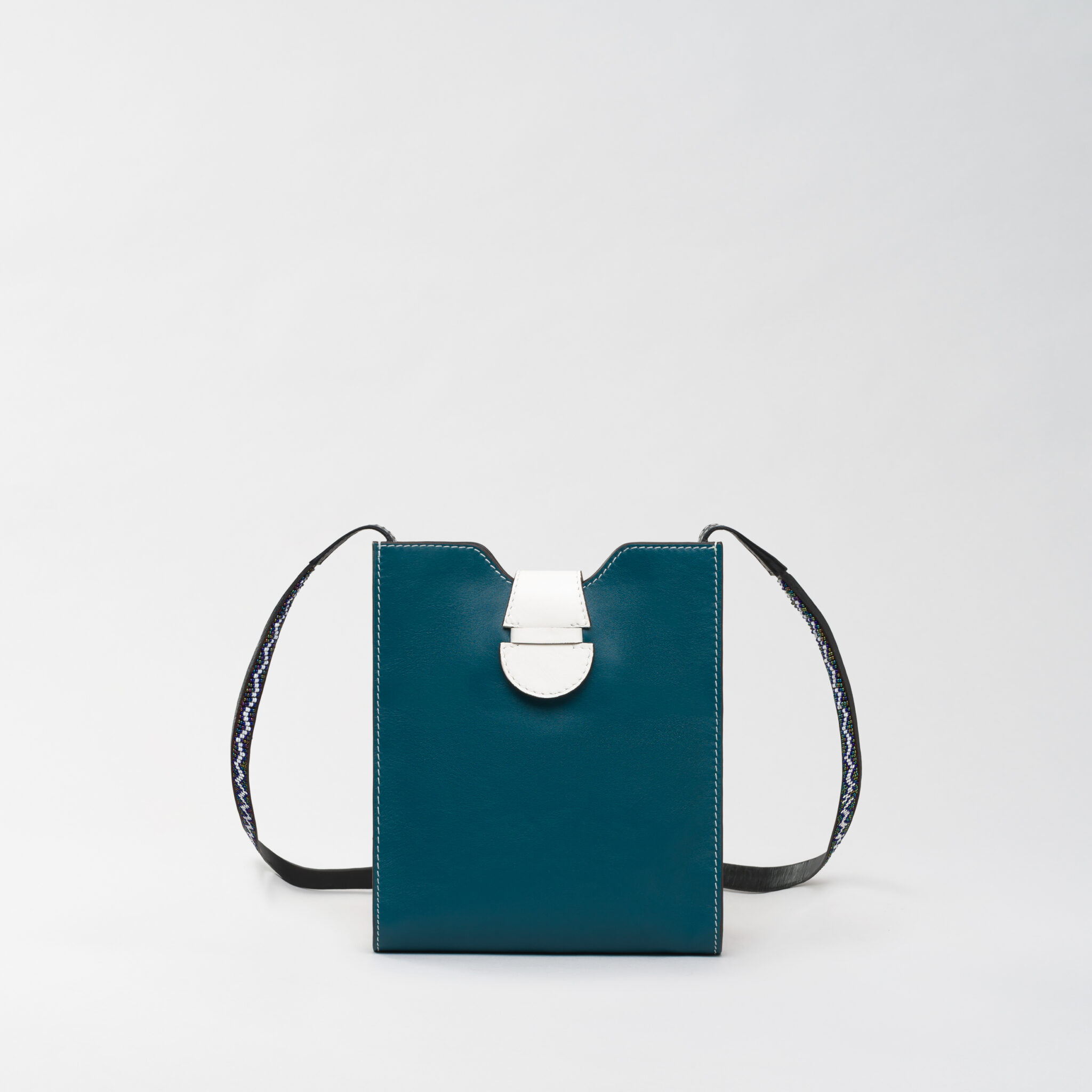 Raph Behati green leather bag Caroline De Marchi