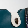 Raph Behati green leather bag Caroline De Marchi